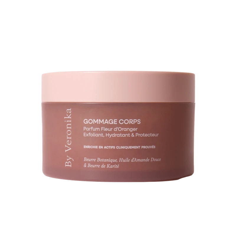 Gommage Corps Rose – Exfoliant, Lissant & Nourrissant | By Veronika